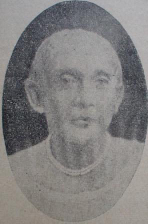 Apalonia Pieris.  Mrs. Apalonia Pieris who built the Gothami Vihara at Borella. 