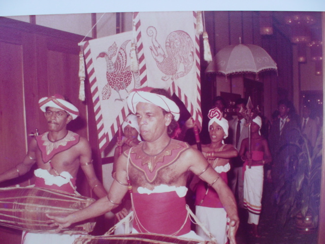 Karava caste weddings and royal insignia, Sri lanka