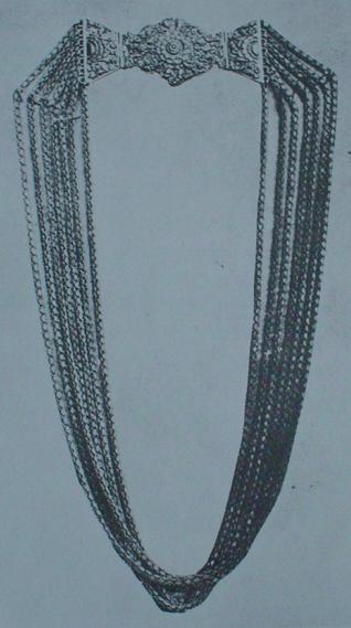 A Karava Siri Bo mala gold Necklace, Sri Lanka
