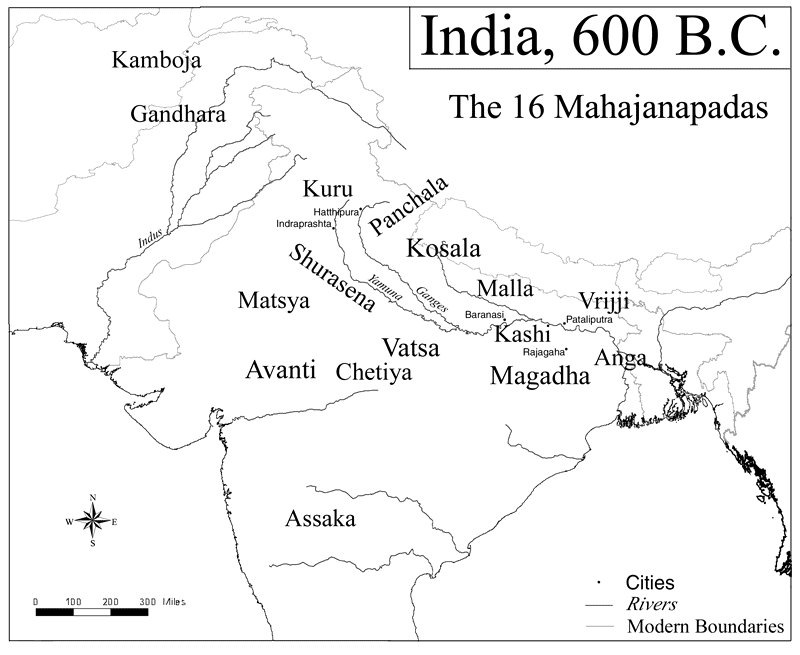Kuru kingdom India maha janapada Kaurava